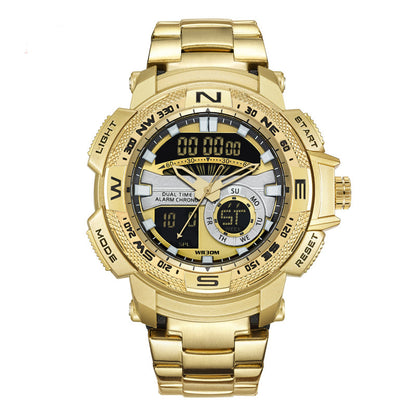 ⏳Limitiertes 50% Rabatt⏰Multifunktionale Herren Sportuhr ⌚ Dual-Zeit, Stoppuhr & Wasserdichtes Design