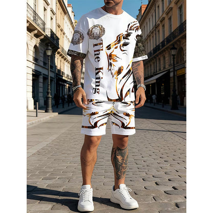 📢Mid-Season Sale: −40% nur für kurze Zeit⏰ 2-teiliges Freizeit-Set für Herren – bequemes Oberteil & Shorts, atmungsaktiv & vielseitig für Sommer & Alltag ☀️🩳