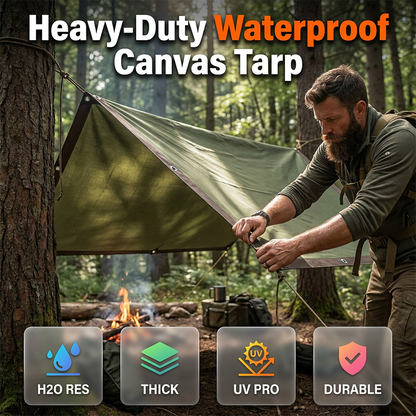 📢📢50% OFF !! ⏰Heavy-Duty Waterproof Tarp