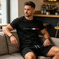 📢📢50% OFF !! ⏰ Men’s Printed 2-Piece Set