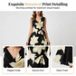 👗✨ 40% RABATT! Figurbetonendes A-Linien Blumenkleid – Sommerliches ärmelloses Midi-Kleid mit Taillenband für den perfekten Auftritt 🌸