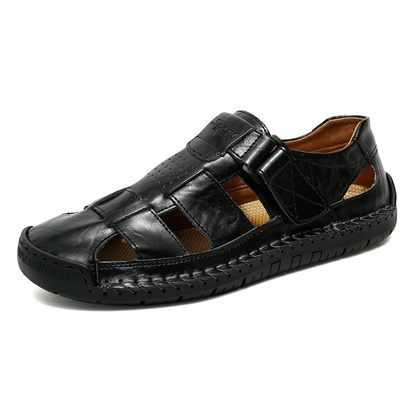 👞🌊 40% RABATT! Herren Geschlossene Zehe Strandsandalen – Atmungsaktiv, gepolstert & mit Klettverschluss – Perfekt für Wanderungen, Wasseraktivitäten oder den täglichen Sommer-Komfort ✨