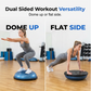 📢📢40% OFF !! ⏰Half Balance Ball Trainer with Resistance Band