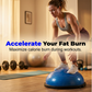 📢📢40% OFF !! ⏰Half Balance Ball Trainer with Resistance Band