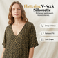📢Mid-Season Sale: −50% nur für kurze Zeit⏰Bohemian gestuftes Maxikleid mit Leopardenmuster