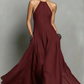 👗 NUR FÜR KURZE ZEIT: 40 % RABATT! ✨ Elegantes, ärmelloses Neckholder-Maxikleid für Damen
