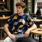 👕✨ Herren-T-Shirt mit geometrischem 3D-Print – auffällig, bequem & sommerlich, jetzt −40%