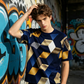 👕✨ Herren-T-Shirt mit geometrischem 3D-Print – auffällig, bequem & sommerlich, jetzt −40%