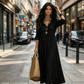 📢📢40 % RABATT !! ⏰Maxikleid im Boho-Stil mit Rüschen und V-Ausschnitt