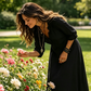 📢📢40 % RABATT !! ⏰Maxikleid im Boho-Stil mit Rüschen und V-Ausschnitt