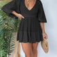 🌸 40% OFF NOW! 🌸Women's Lace Crochet Romper Dress with Built-in Shorts