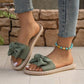 🔥While Supplies Last 50% OFF!🎉 Elegant Bow Flat Sandals