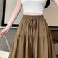📢📢41% OFF !! ⏰Women High Waist Skirt Pants Wide Leg Ruffle Culottes
