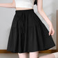 📢📢41% OFF !! ⏰Women High Waist Skirt Pants Wide Leg Ruffle Culottes