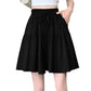 📢📢41% OFF !! ⏰Women High Waist Skirt Pants Wide Leg Ruffle Culottes