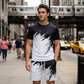 📢📢50% OFF !! ⏰Men’s Summer Dynamic Print Casual Set