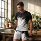 📢📢50% OFF !! ⏰Men’s Summer Dynamic Print Casual Set