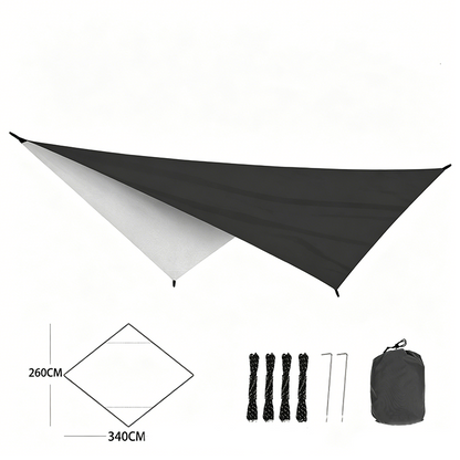 📢📢50% OFF !! ⏰Portable Diamond-Shaped Camping Tarp Sun Shelter