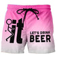 📢📢60% OFF !! ⏰Men's 3D Graphic Printed Casual Shorts