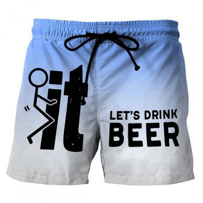 📢📢60% OFF !! ⏰Men's 3D Graphic Printed Casual Shorts