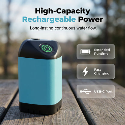 📢📢50% OFF !! ⏰Portable Outdoor Camping Shower Pump