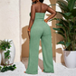 🎁2026 New Arrivals 40% OFF💥Women's Strapless High-Waisted Wide-Leg Jumpsuit