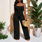 🎁2026 New Arrivals 40% OFF💥Women's Strapless High-Waisted Wide-Leg Jumpsuit