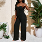 🎁2026 New Arrivals 40% OFF💥Women's Strapless High-Waisted Wide-Leg Jumpsuit