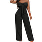 🎁2026 New Arrivals 40% OFF💥Women's Strapless High-Waisted Wide-Leg Jumpsuit
