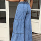 👖 40% OFF NOW! 🌸 Women's High Waist Wide Leg Denim Pants – Stretchy & vintage wash – Flattering, relaxed fit – perfect for casual or smart-casual days ✨🌿