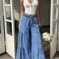 👖 40% OFF NOW! 🌸 Women's High Waist Wide Leg Denim Pants – Stretchy & vintage wash – Flattering, relaxed fit – perfect for casual or smart-casual days ✨🌿