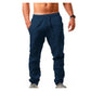 🏆LAST DAY SALE 60% OFF🔥Men's Casual Linen Drawstring Trousers
