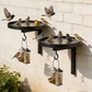 🐦 Wall-Mounted Metal Bird Bath Basin | Space-Saving Garden Bird Water Bowl for Patios, Fences & Outdoor Walls