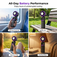 💡🌀 40% OFF!💨199-Speed Digital Display HandheldCooling Fan