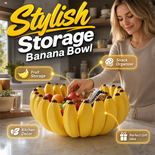 🔥While Supplies Last 50% OFF!🎉Creative Banana Shape Fruit Bowl