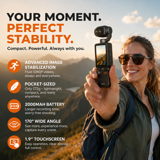 📢📢50% OFF !! ⏰Pocket camera with flip-up display